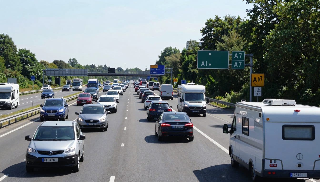 Vacances d'été dans le nord : l'ADAC s'attend à des embouteillages sur les autoroutes et au ferry de l'Elbe