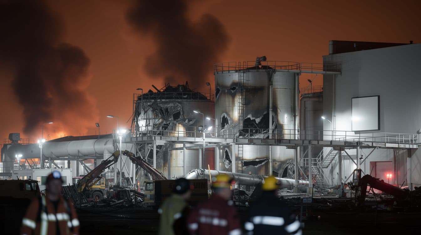 L'Ukraine frappe des installations industrielles en Russie avec des drones – incendies à Toula et Iaroslavl