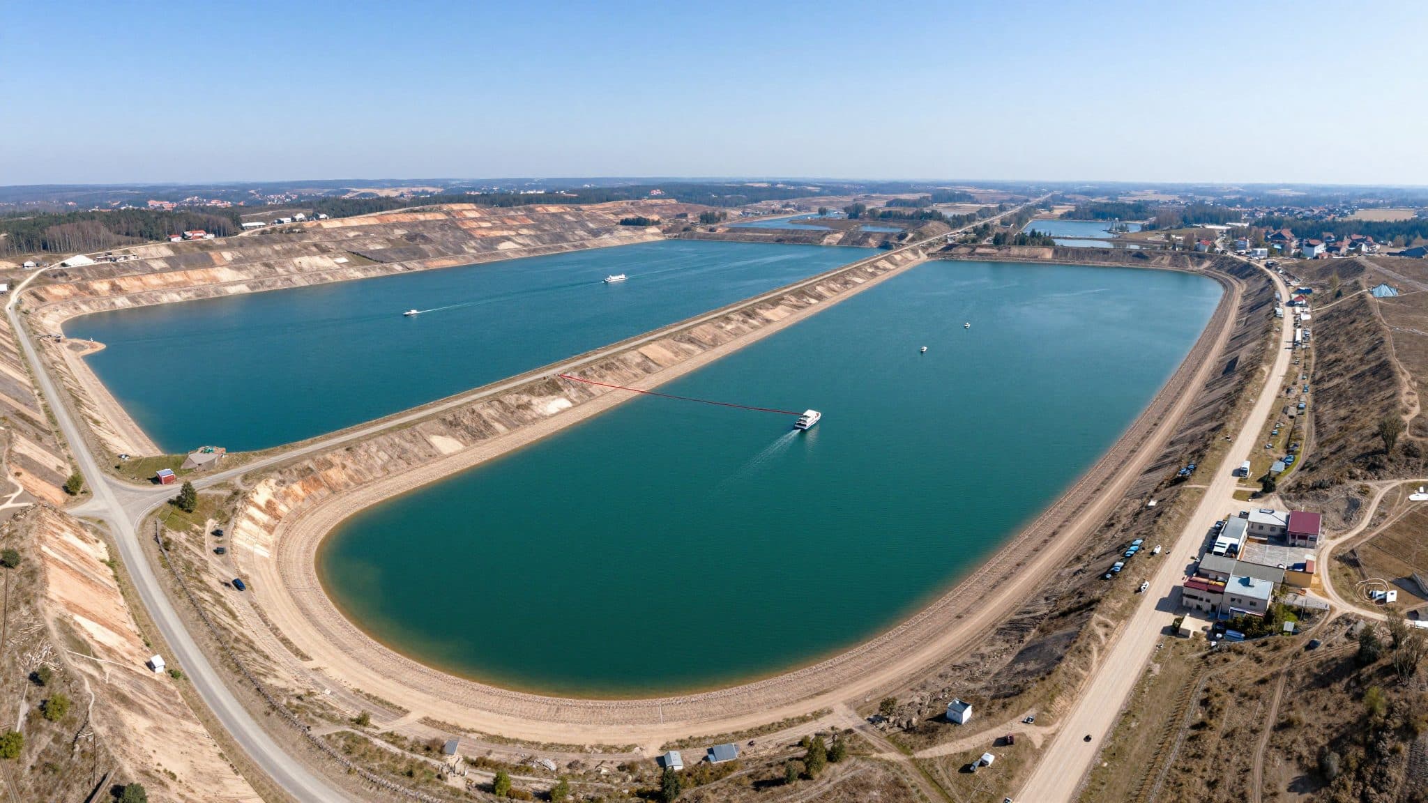Le réseau de lacs de Lusace inauguré : le plus grand paysage lacustre artificiel d'Europe est achevé