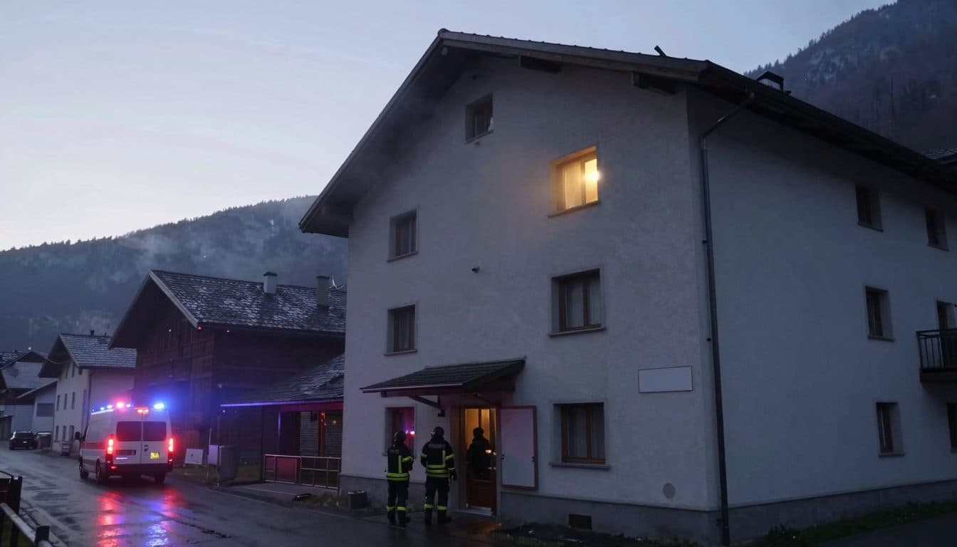 Incendie mortel d'appartement à Kalwang : un homme de 54 ans probablement mort sur son canapé