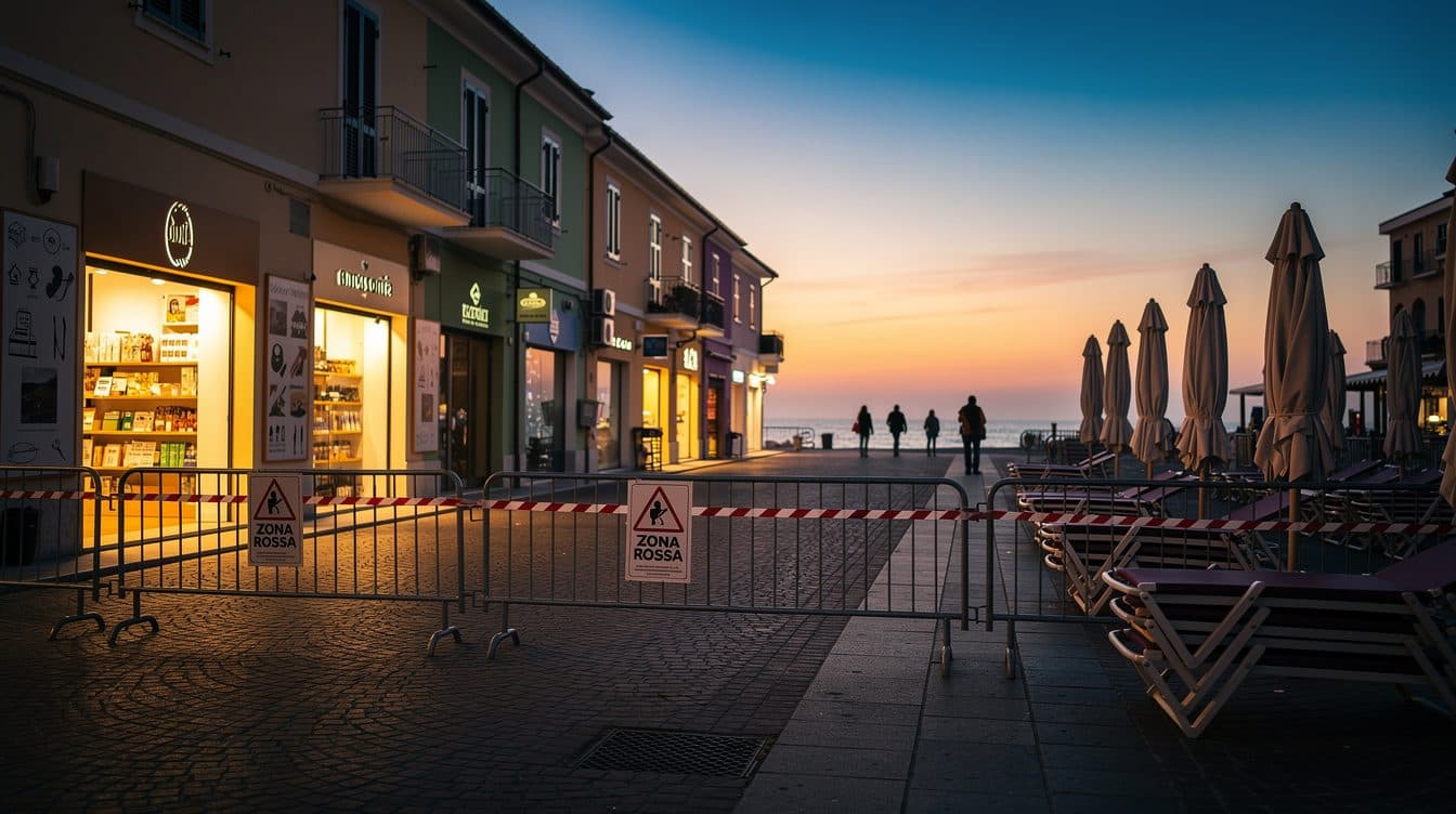 Jesolo instaure des zones de sécurité rouges après une série d'actes de violence