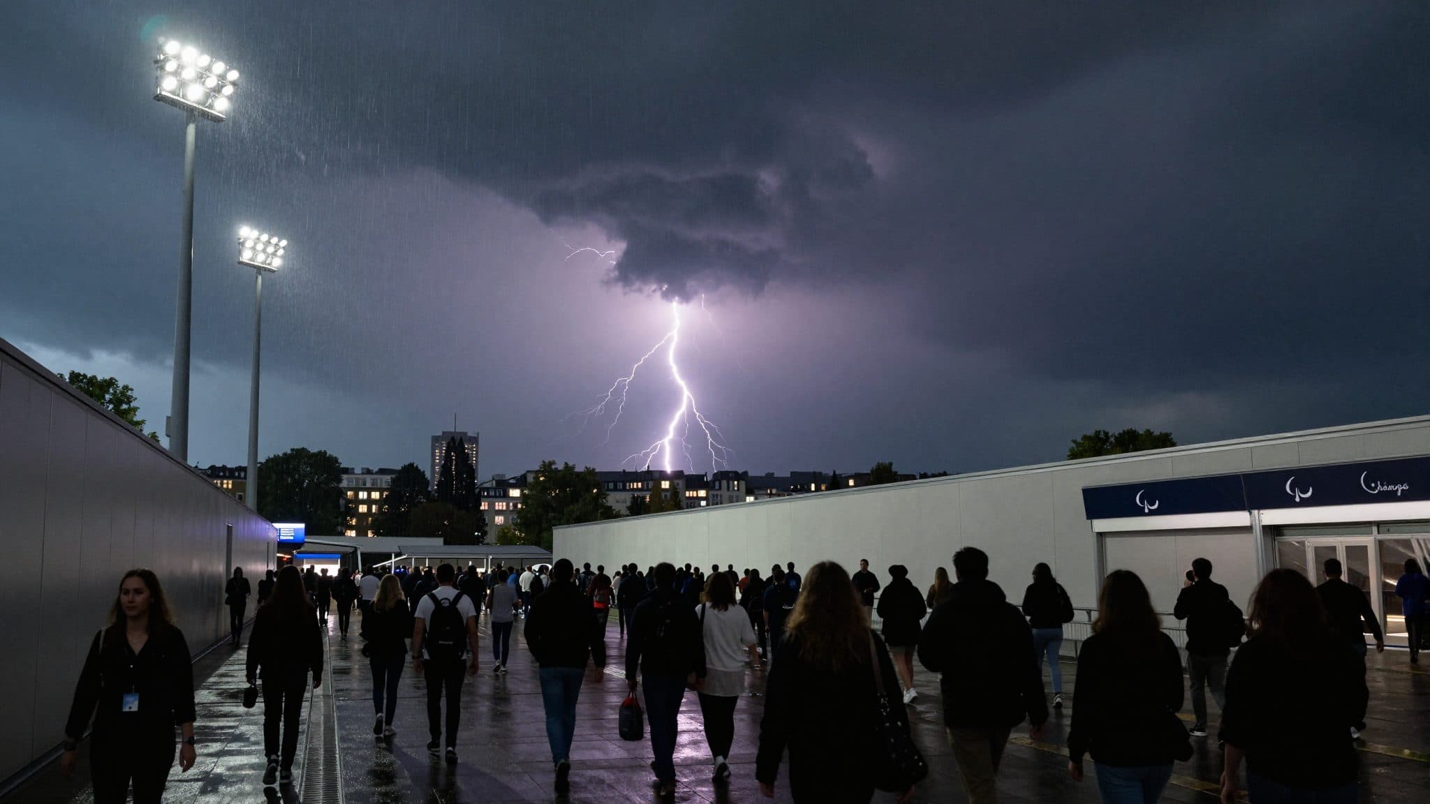 Un violent orage en Suisse force Linkin Park à interrompre son concert