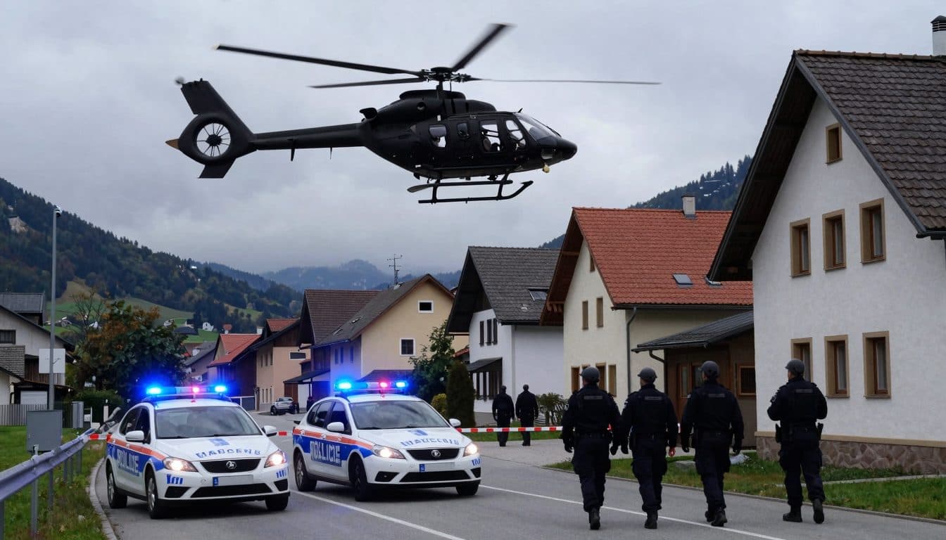 Chasse à l'homme après un cambriolage dans un magasin d'armes à Freistadt : Cobra déployée