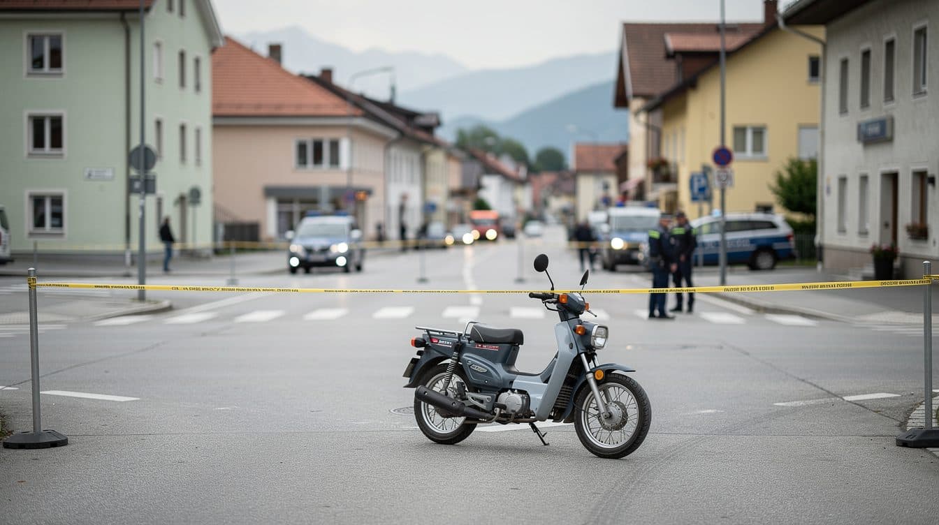 Un adolescent de 15 ans blesse deux policiers lors d'une fuite en mobylette à Steyr