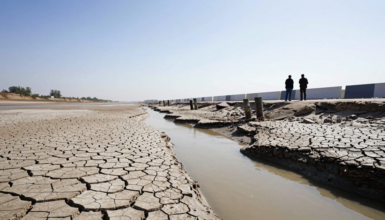L'Italie lutte contre une sécheresse aggravée – le niveau du fleuve Po continue de baisser