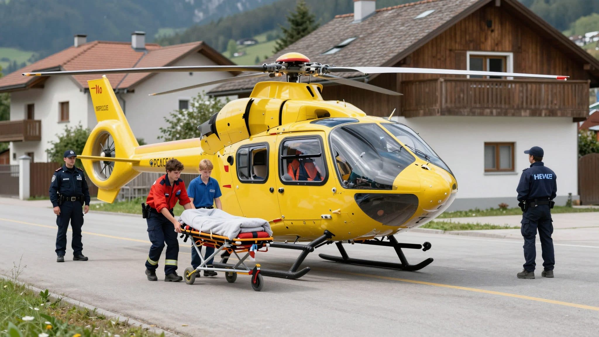 Un enfant de neuf ans renversé par une voiture à Bad Ischl et grièvement blessé