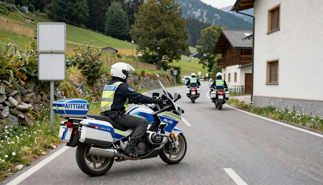 Un homme de 65 ans intercepté à 205 km/h sur la route Mariazeller