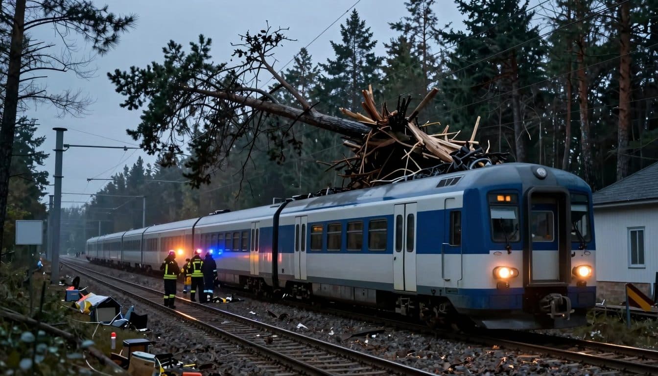 Des centaines de passagers bloqués pendant des heures sans climatisation dans un train en Brandebourg