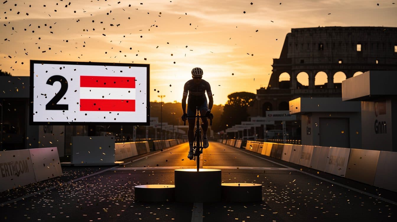 Felix Gall écrit l'histoire du cyclisme autrichien avec sa deuxième place au Giro d'Italia