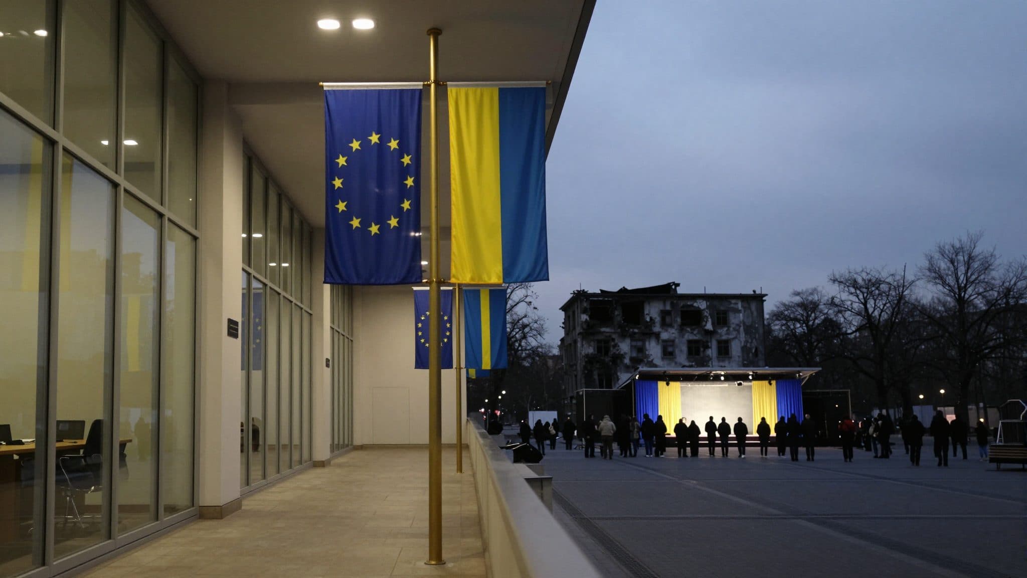 Le jour de l'indépendance ukrainien éclipsé par de nouvelles attaques russes sur Kiev