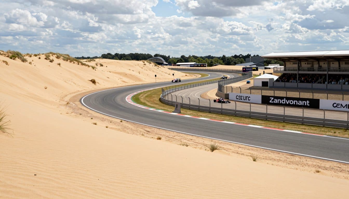 Grand Prix des Pays-Bas : Antonelli signe le meilleur temps lors de la seule séance d'essais à Zandvoort