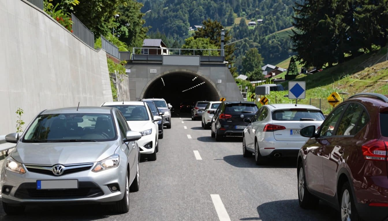 ÖAMTC alerte sur les embouteillages sur les routes de transit vers le sud – Tauern Autobahn et tunnel des Karawankes concernés