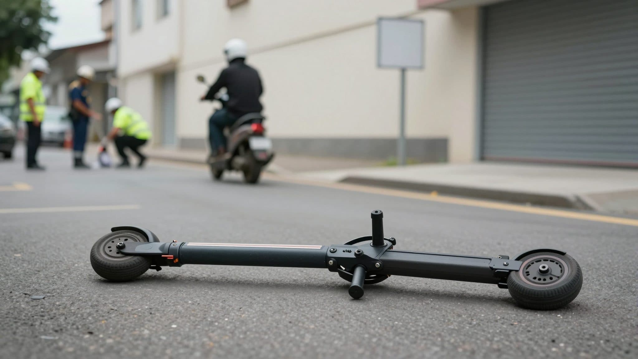 Accident de trottinette électrique à Bad Hall : un homme sans casque réanimé