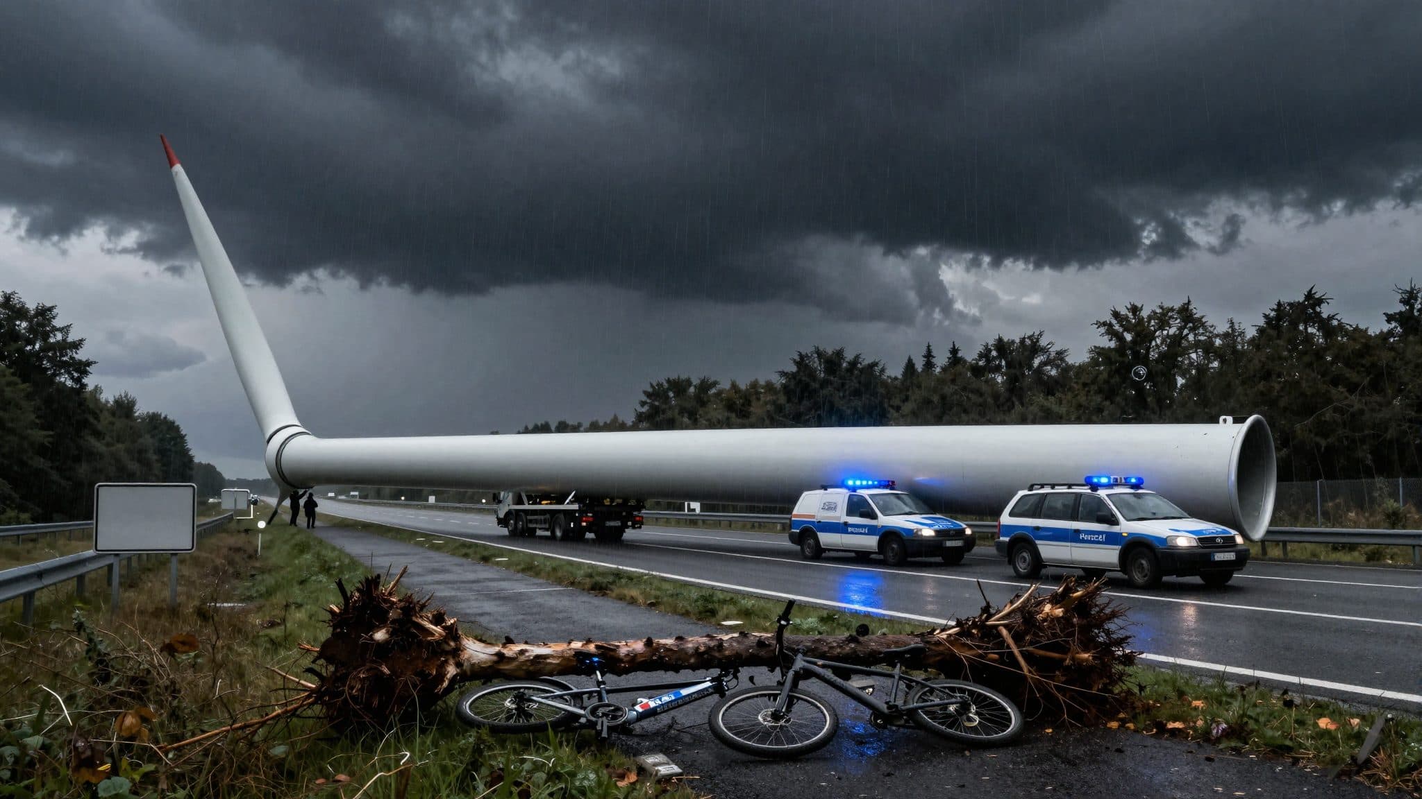 Violents orages sur le Bade-Wurtemberg : un mort à Karlsruhe, dégâts massifs aux infrastructures et aux bâtiments
