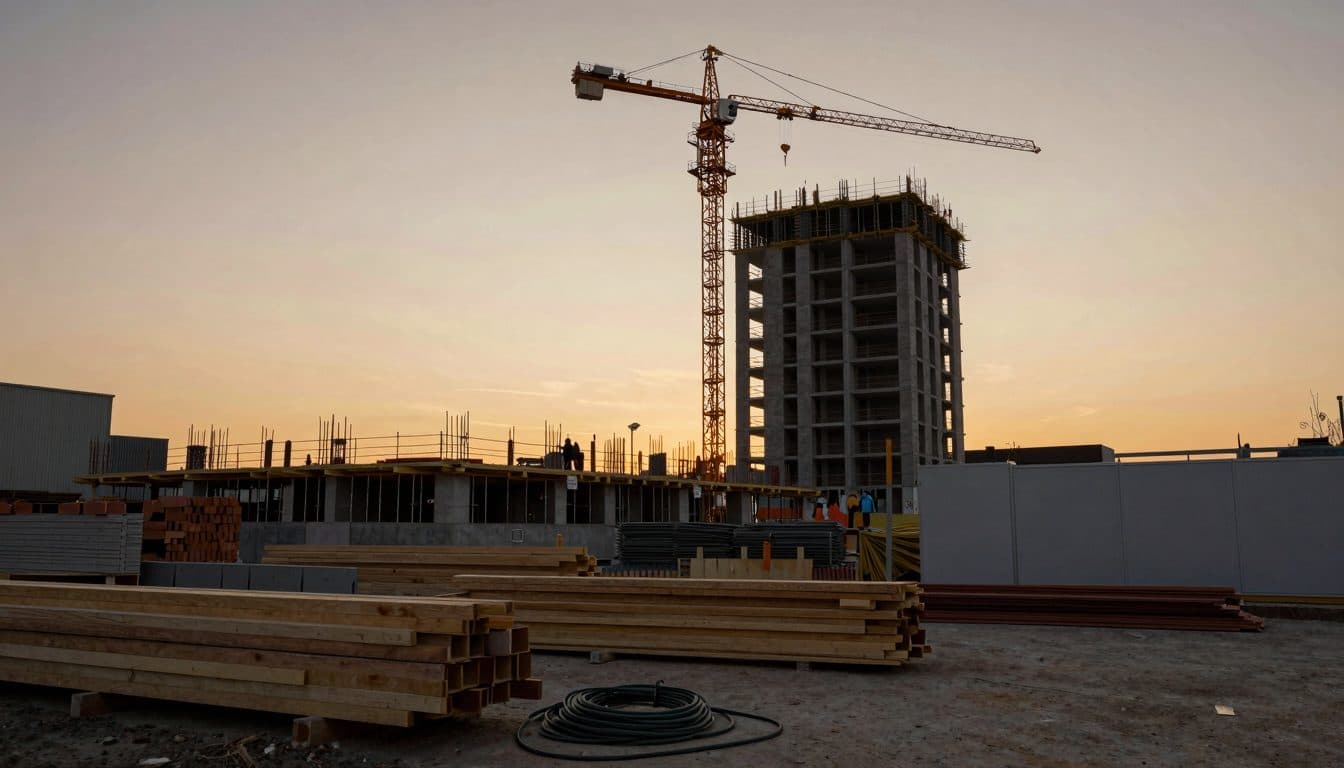 Les prix de la construction en Allemagne augmentent nettement plus fortement en mai