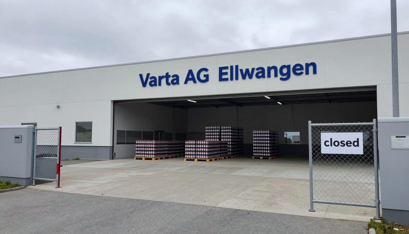 Varta dépose le bilan en auto-administration