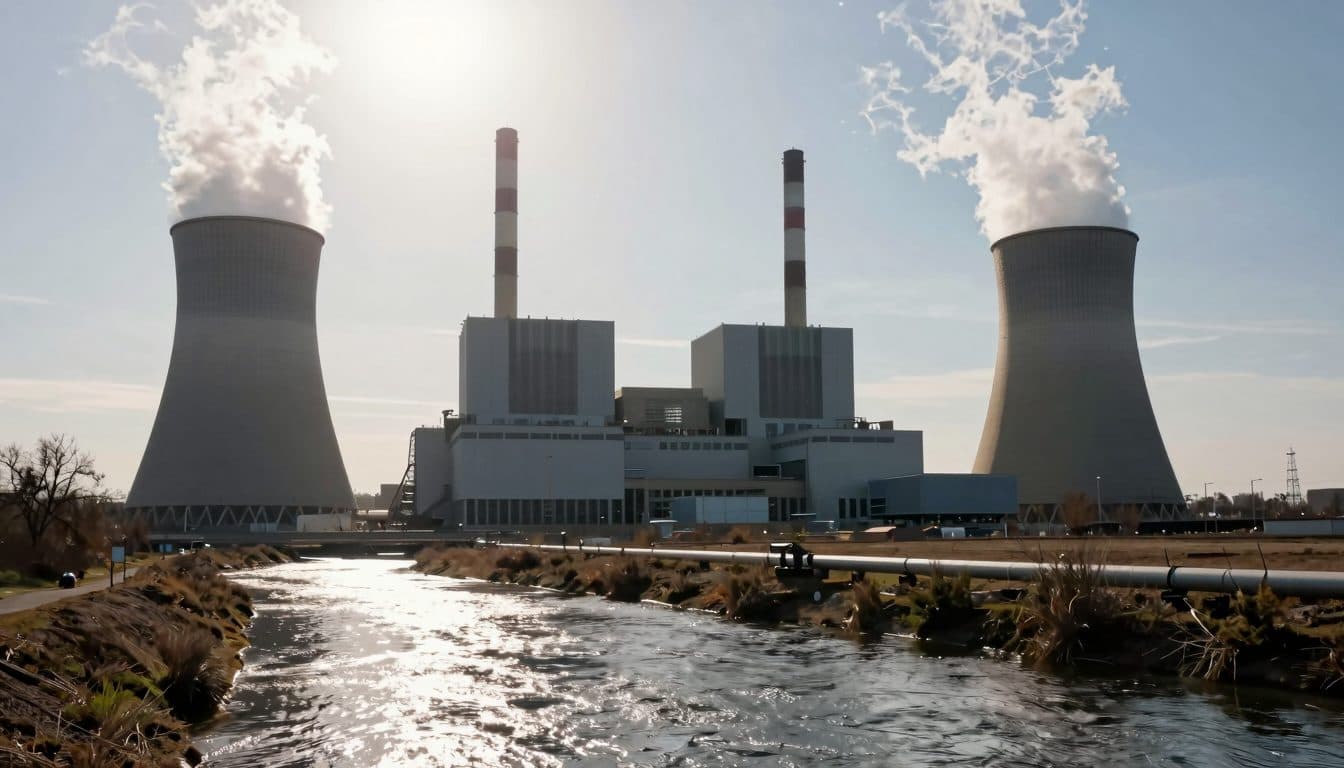 Vague de chaleur en France : trois réacteurs nucléaires mis à l'arrêt temporairement