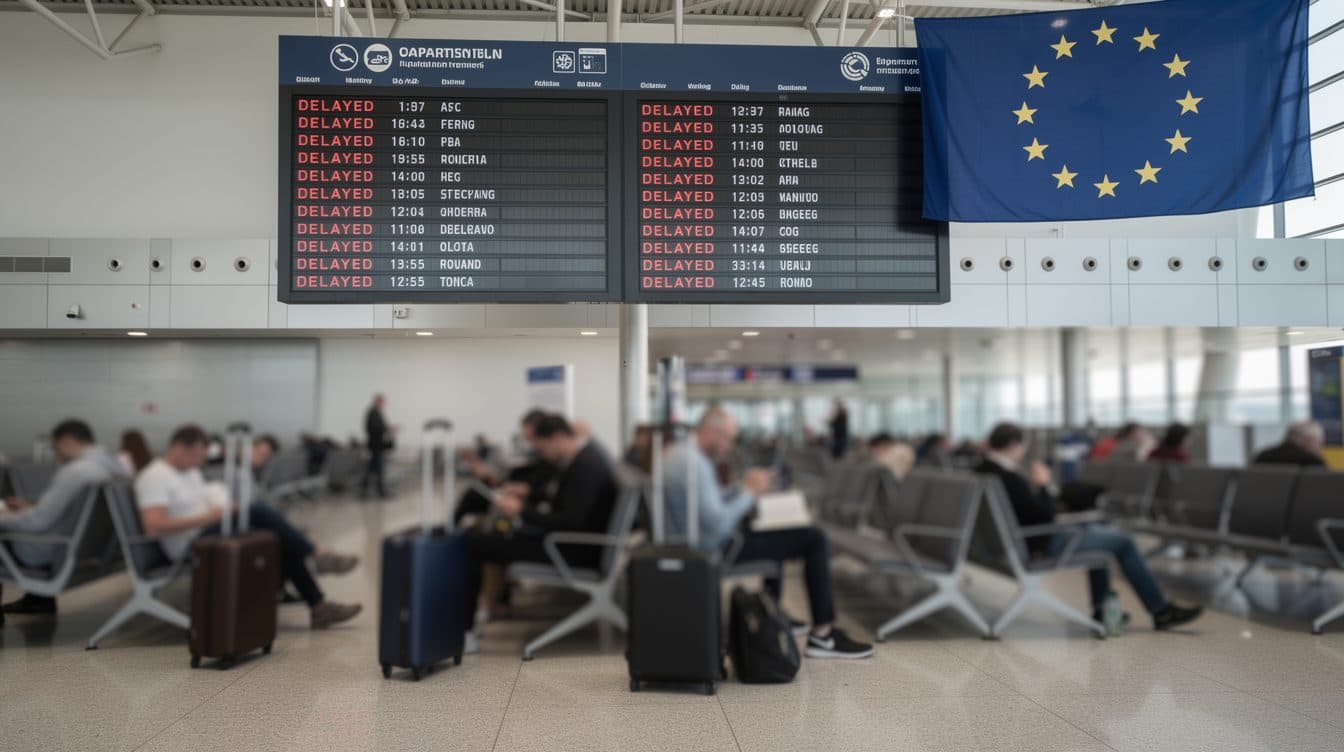 L'UE négocie les droits des passagers aériens : la limite de trois heures sera-t-elle maintenue ?