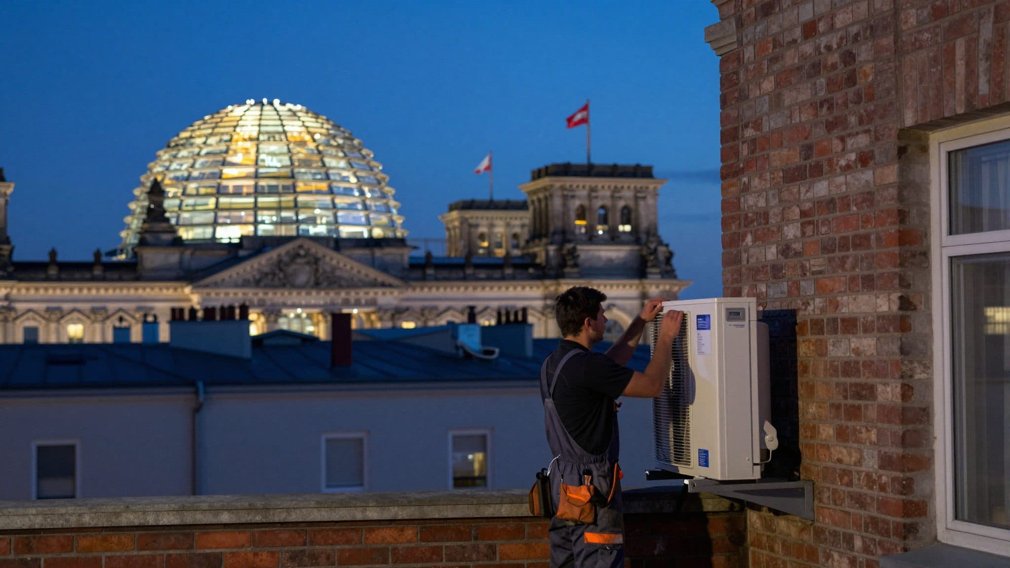 Le Bundestag vote la réforme de la loi sur le chauffage – les aides aux pompes à chaleur diminuent immédiatement