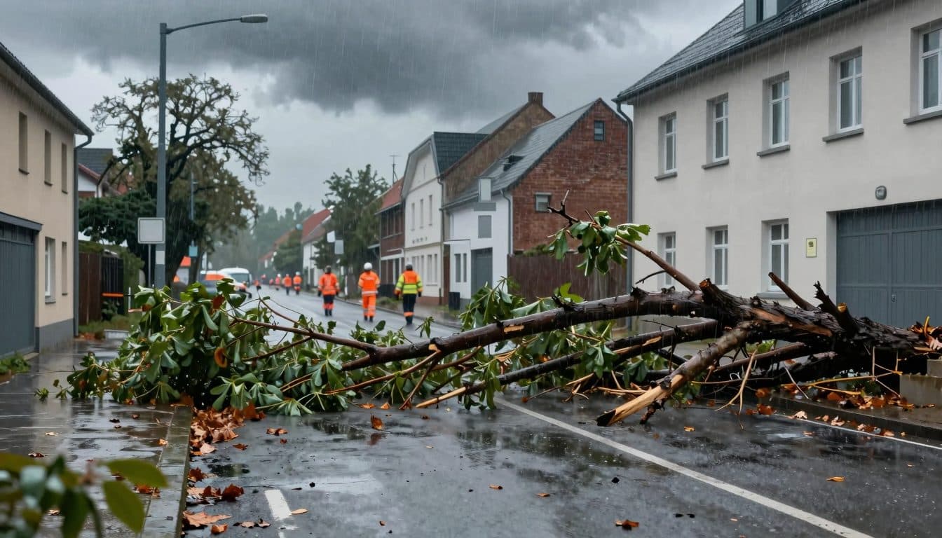 Père meurt frappé par une branche lors d'un orage à Georgenthal