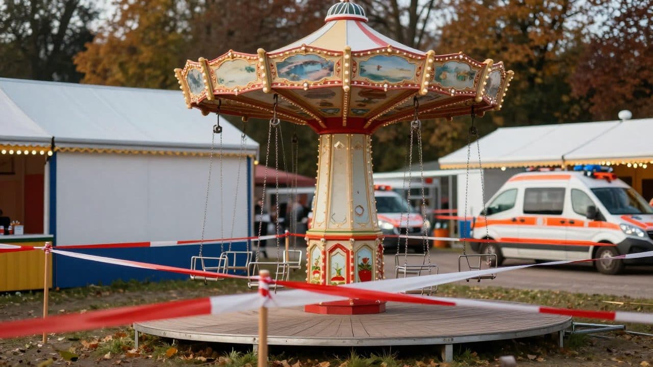 Employé réanimé sur le bateau-balançoire de la Wiesn : la police n'identifie aucun danger pour les passagers