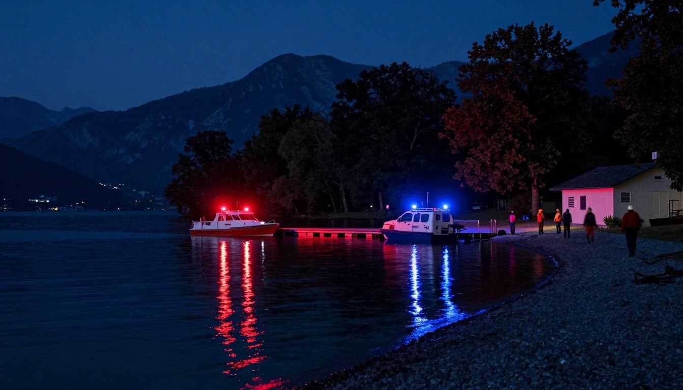 Important intervention à Walchsee : un Polonais disparu déclenche une opération de recherche