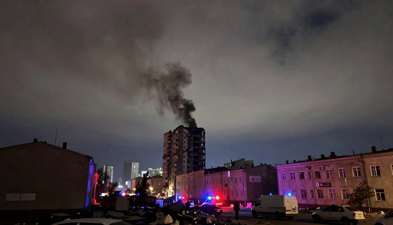 Nouveau bombardement de missiles sur Kiev – au moins dix blessés, dont un enfant