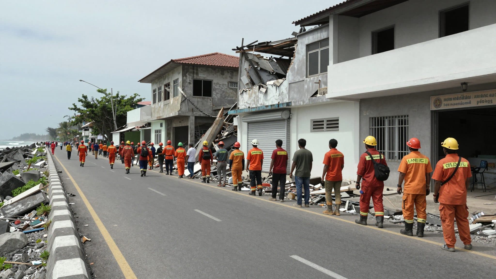 Un séisme de magnitude 7,7 au large de l'Indonésie déclenche une alerte au tsunami, faisant au moins 20 morts