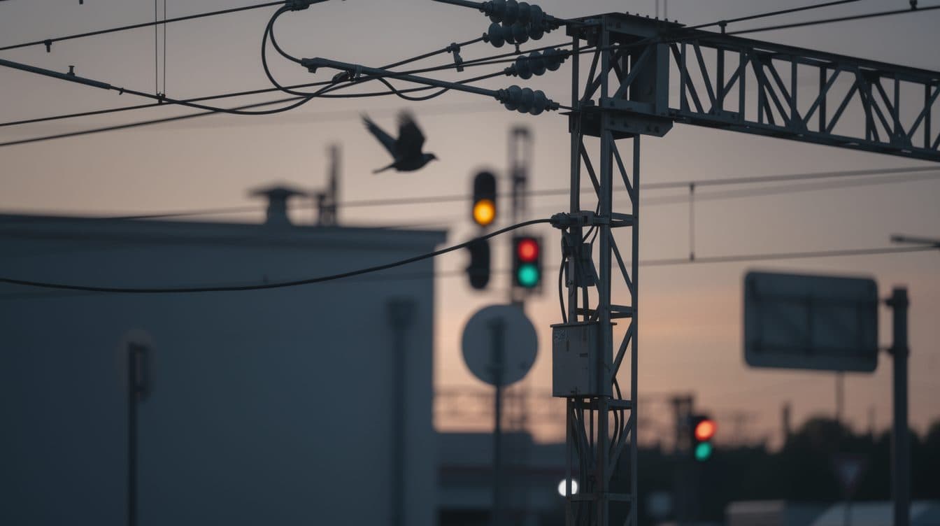 Un oiseau provoque un court-circuit et paralyse le trafic ferroviaire autour de St. Pölten