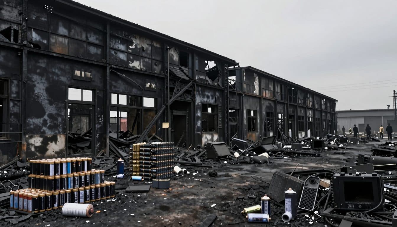 Incendie majeur dans une décharge à Vienne : la police exclut une cause extérieure