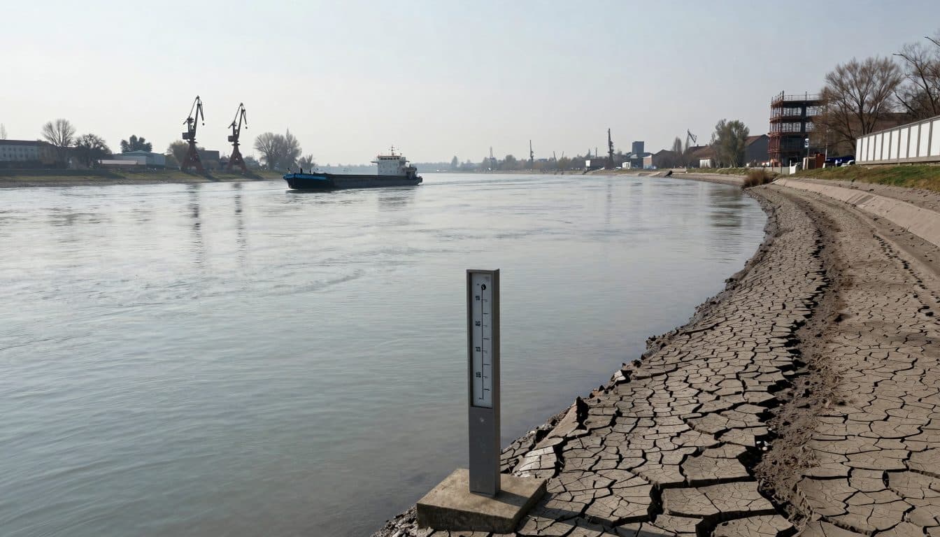 Le ministre fédéral des Transports juge l'approvisionnement en matériaux de construction assuré malgré les basses eaux du Rhin
