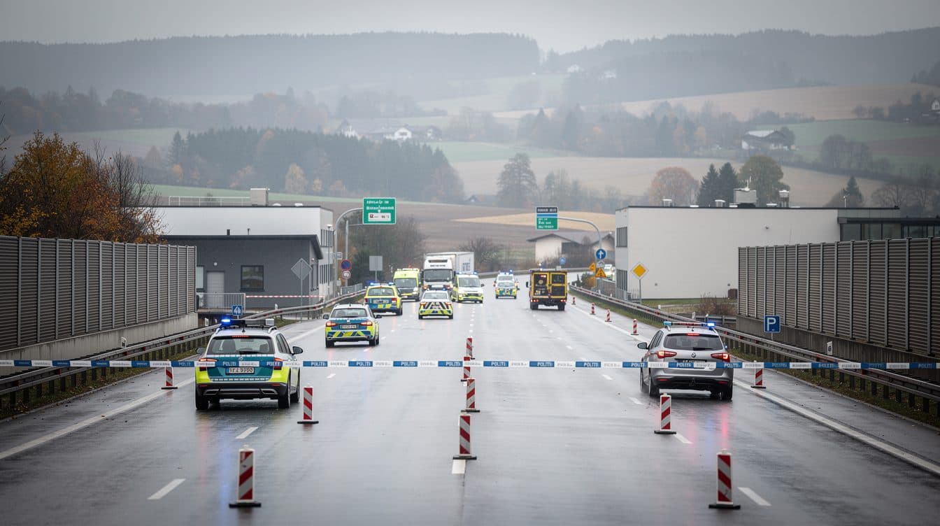 Une famille de trois personnes meurt dans une collision frontale sur la route fédérale 12 en Haute-Bavière