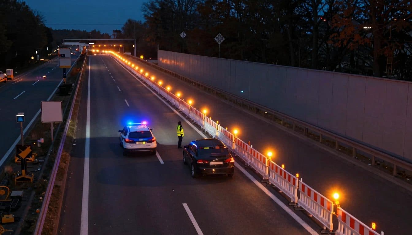 Un conducteur alcoolisé roule à 160 km/h dans un chantier sur l'A12 et perd son permis et sa voiture