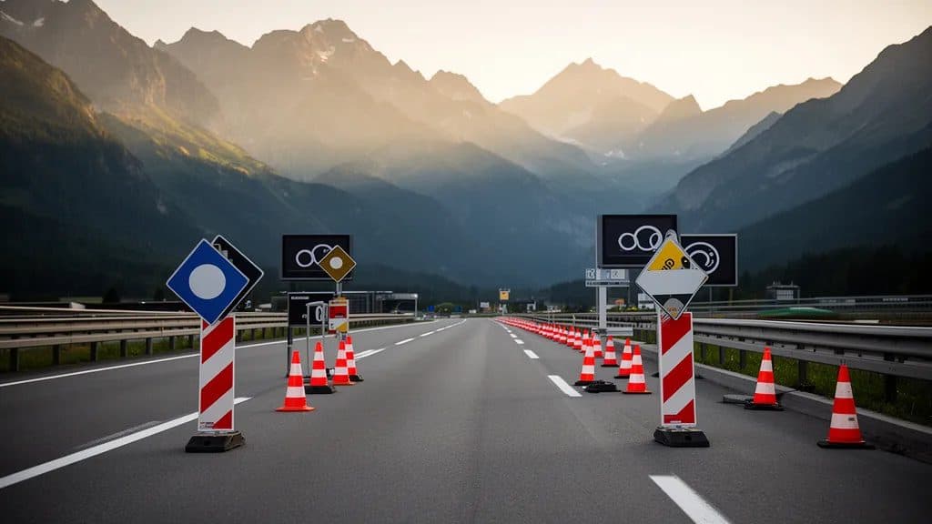 Manifestation autorisée sur l'autoroute du Brenner en Autriche malgré les craintes de perturbations majeures