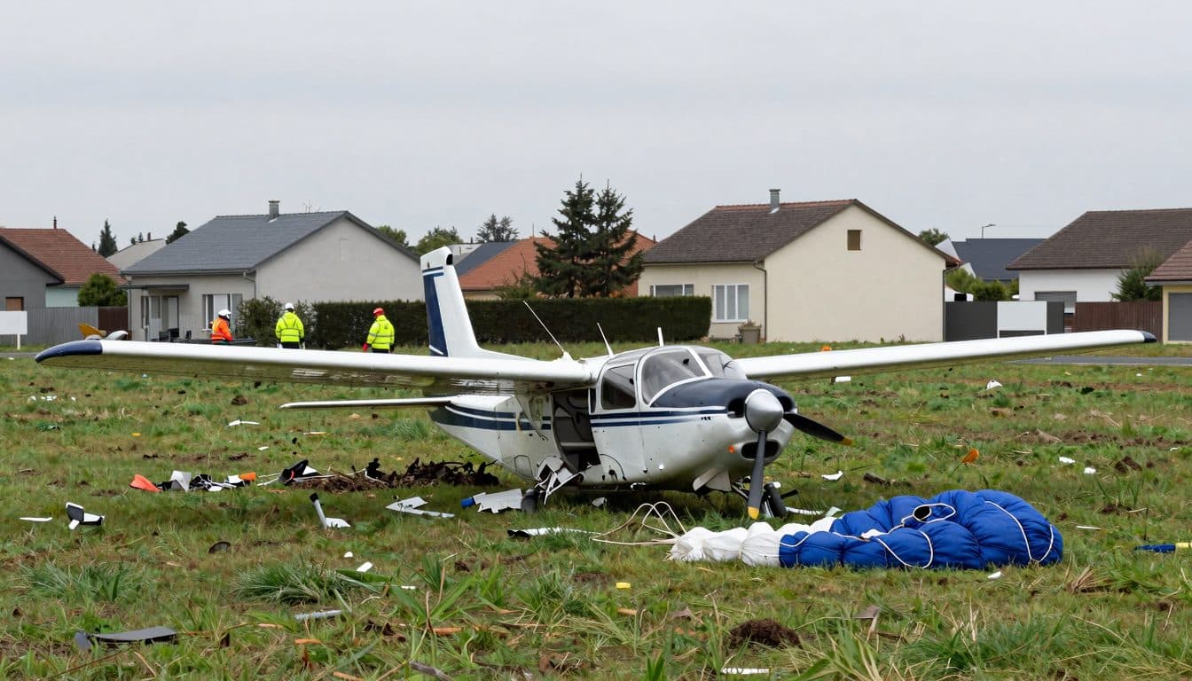 Onze morts dans le crash d'un petit avion près de Nancy, dans l'est de la France