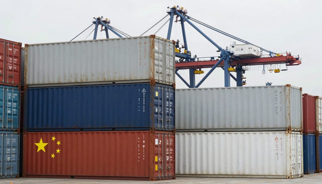 Les exportations chinoises vers l'Allemagne augmentent nettement plus vite que dans le sens inverse