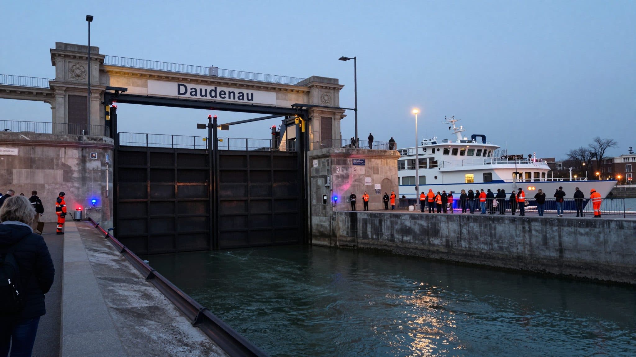 Un bateau de croisière fluviale percute l'écluse de Freudenau à Vienne – 14 blessés légers