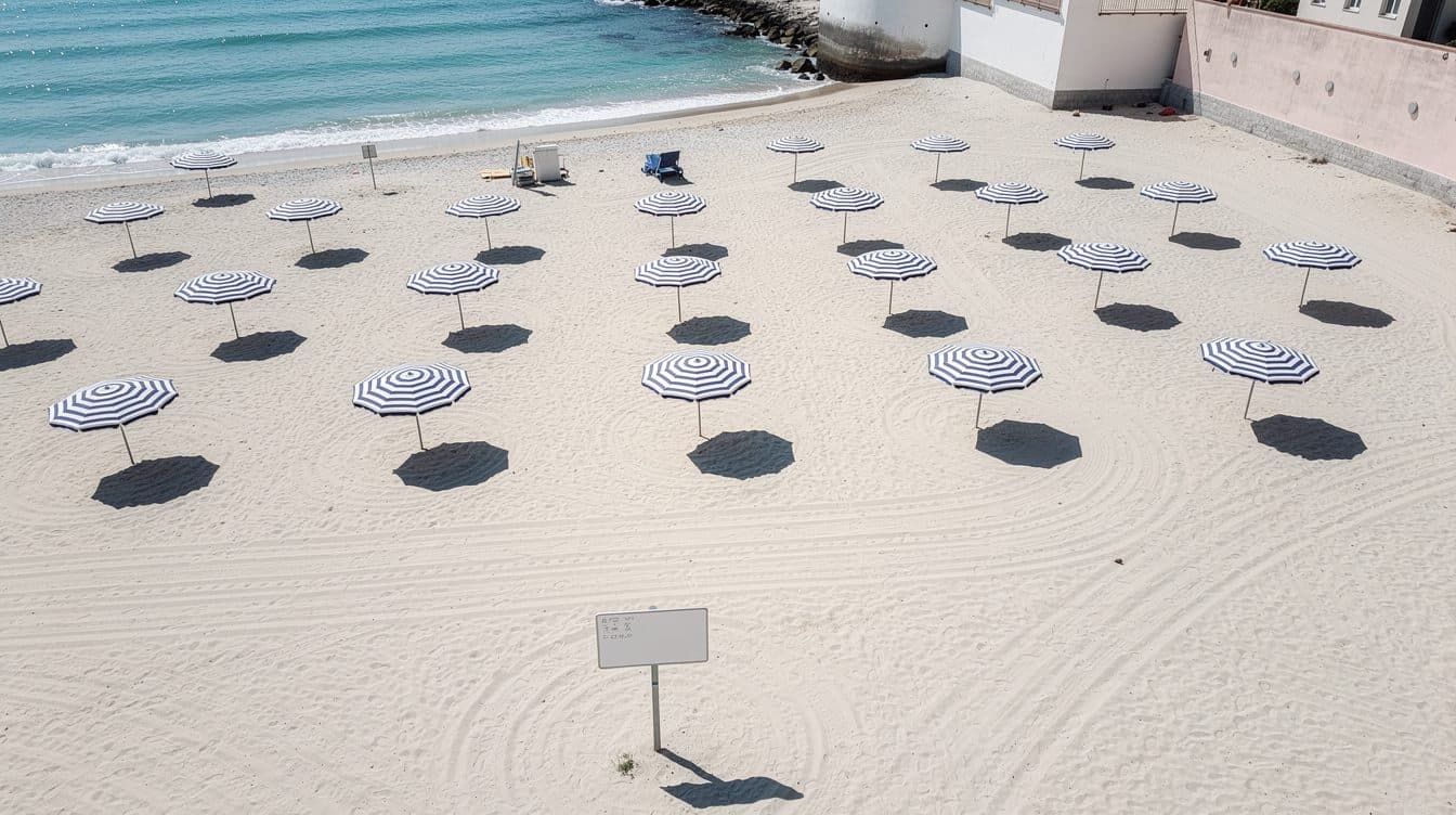 Durcissement des règles de plage en Italie : Jesolo supprime 20 000 emplacements, la Sardaigne bannit les parasols