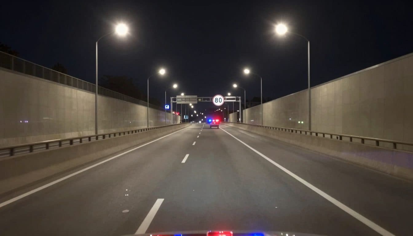 Un jeune homme de 19 ans sans permis roule à 158 km/h dans une zone limitée à 80 km/h sur la Südosttangente de Vienne