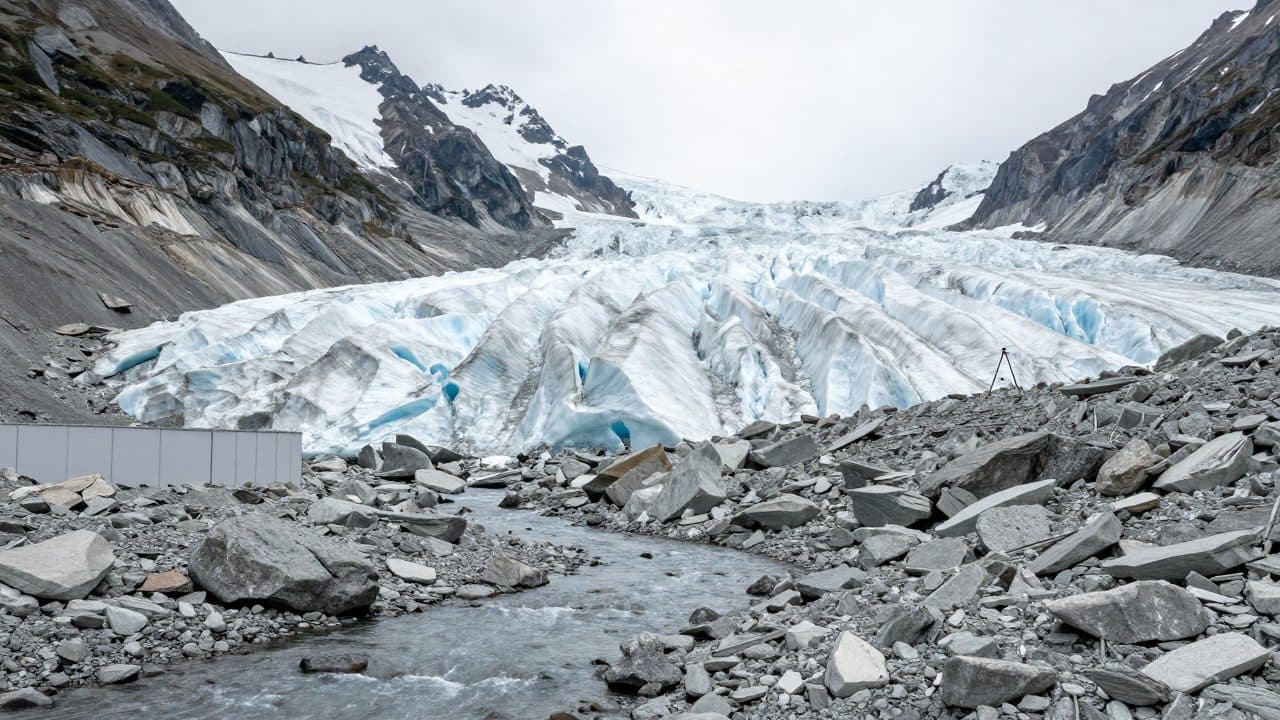 Des mesures confirment une perte de glace massive pour les glaciers suisses en 2026