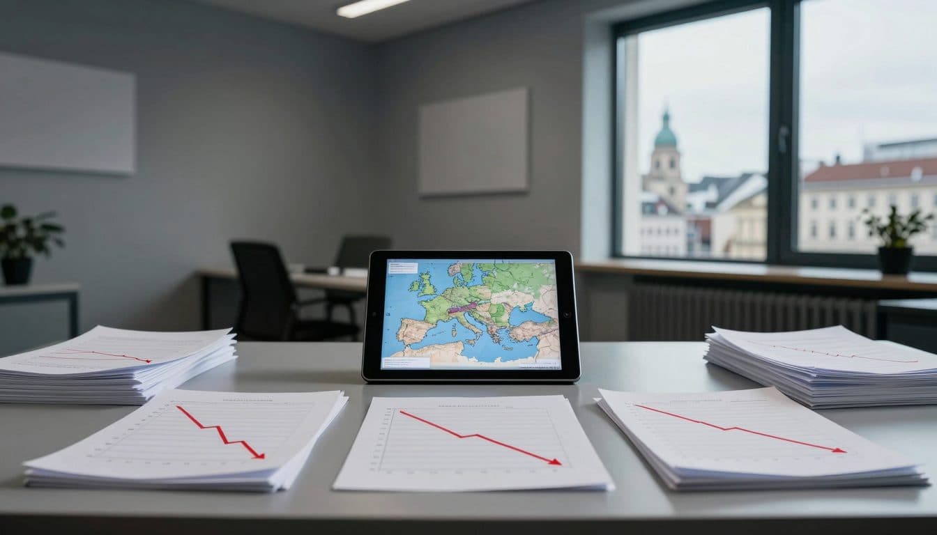 Le climat conjoncturel en Autriche s'éclaircit légèrement, mais reste pessimiste