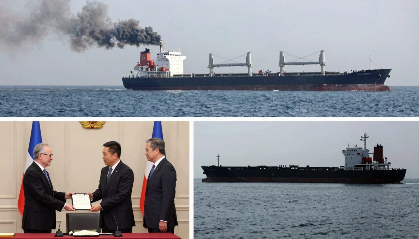L'Iran menace l'Ukraine : attaque contre un cargo en mer Caspienne