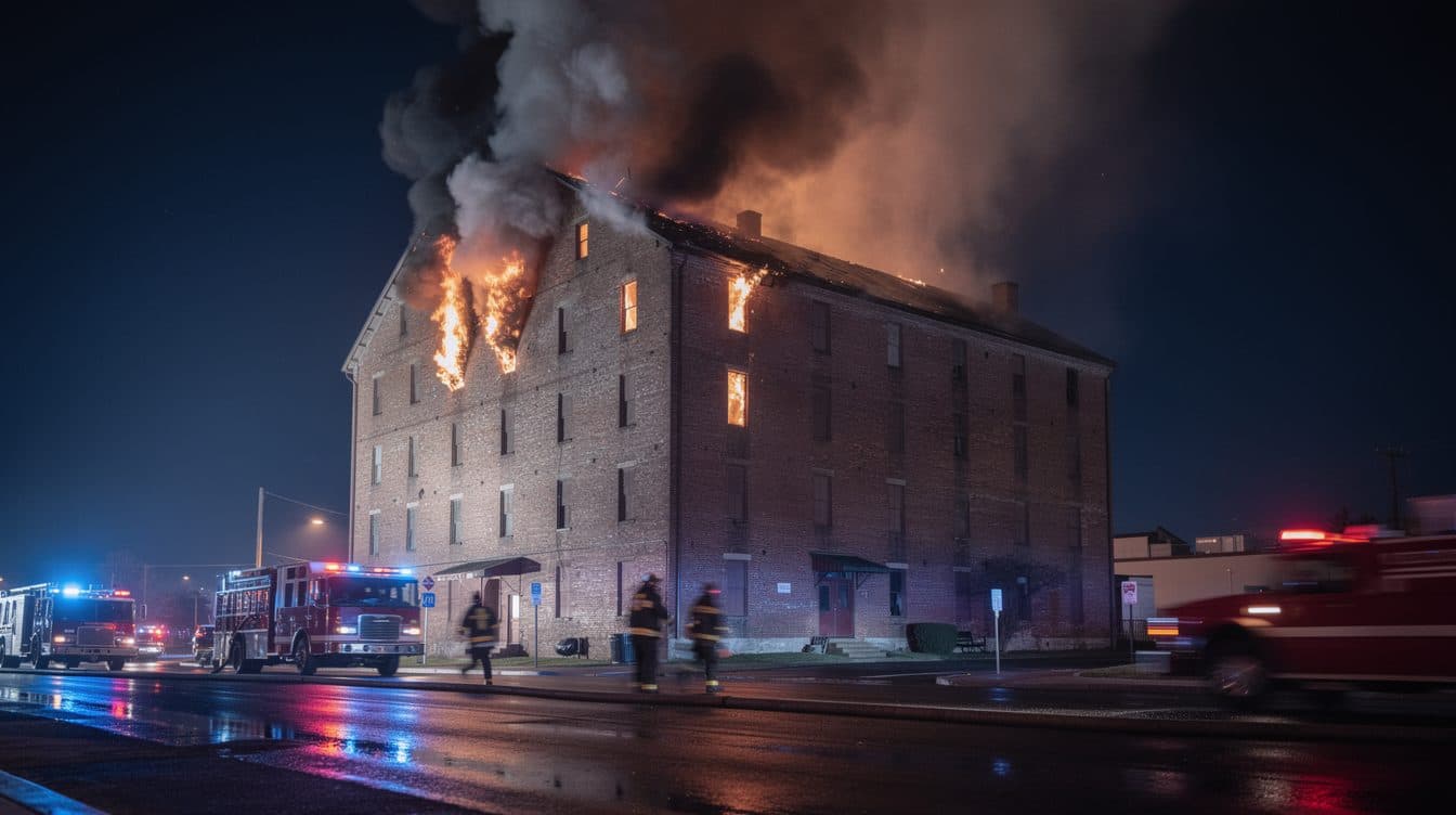 Dommages d'un million d'euros suite à deux incendies au Kulturspeicher d'Ueckermünde – un pompier blessé