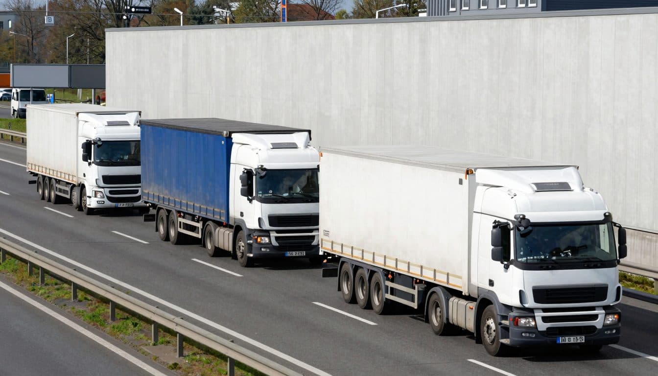 En Rhénanie-du-Nord-Westphalie, l'interdiction de circulation des poids lourds le dimanche reste suspendue jusqu'à fin septembre