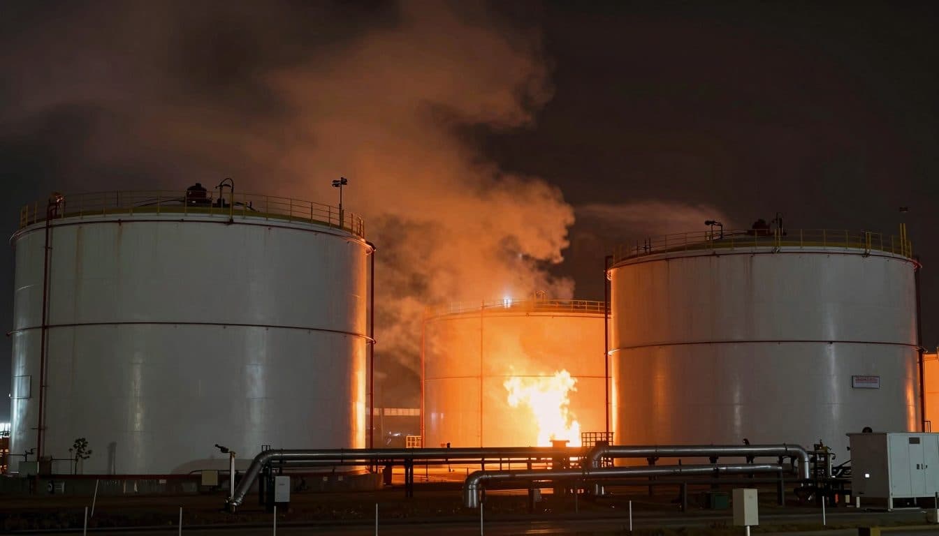 L'Ukraine frappe des dépôts pétroliers et une raffinerie russes avec des drones ; Moscou accuse Kyiv d'escalade