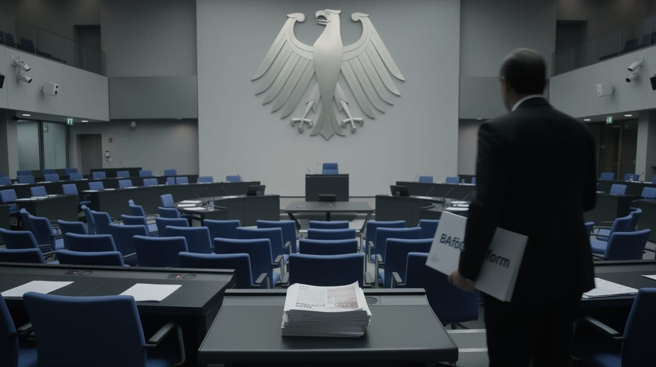 La réforme du BAföG menacée : la ministre Bär évoque des résistances, tollé dans la coalition