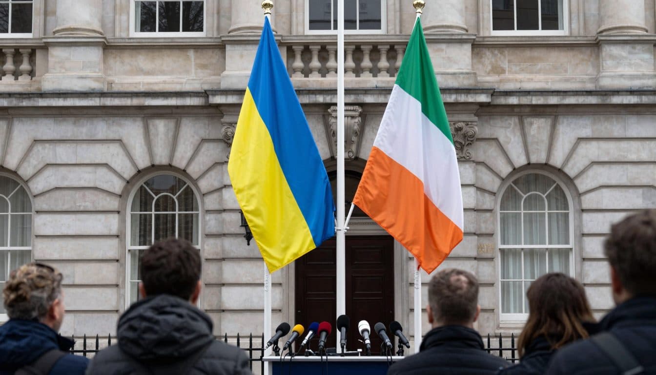 Selenskyj met en garde contre une attaque russe : conférence de presse à Dublin sur la présidence du Conseil de l'UE