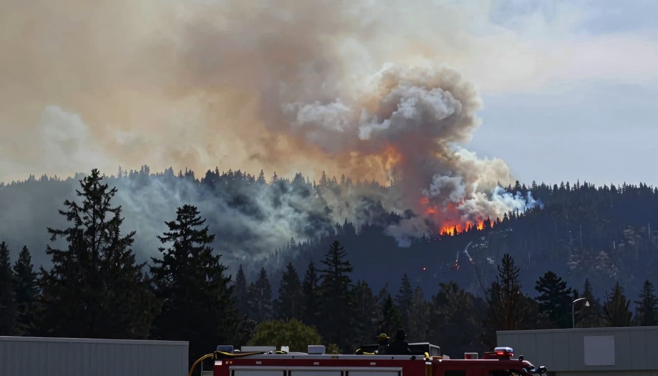 Premier décès lors des incendies de forêt dans la province canadienne de la Colombie-Britannique