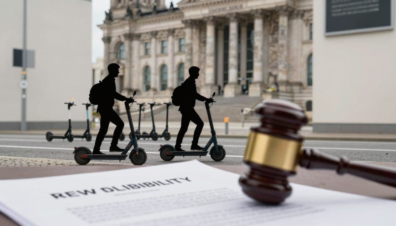 Le Bundestag adopte des règles de responsabilité plus strictes pour les loueurs de trottinettes électriques