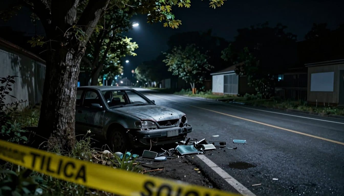 Deux hommes meurent dans un accident de la route avec impact contre un arbre en Haute-Autriche